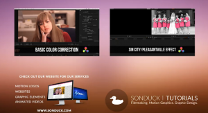 22组LUTs专业电影调色预设(Sonduck LUTS Pack)