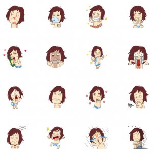 黄果男QQ表情包