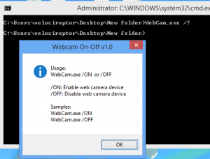 摄像头控制器WebCam On|Off