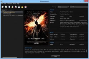 电影及视频管理器 jMovieManager