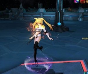 300英雄娘闪闪黑丝皮肤 绿色纯净版