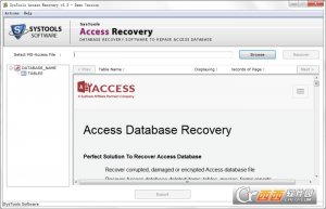 Access数据库恢复工具(SysTools Access Recover