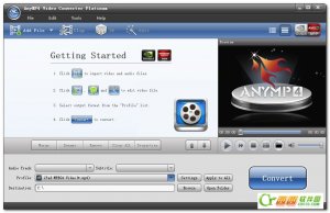 视频转换软件(AnyMP4 Video Converter Platinum)