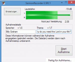 Behest Sermon Recorder录音软件